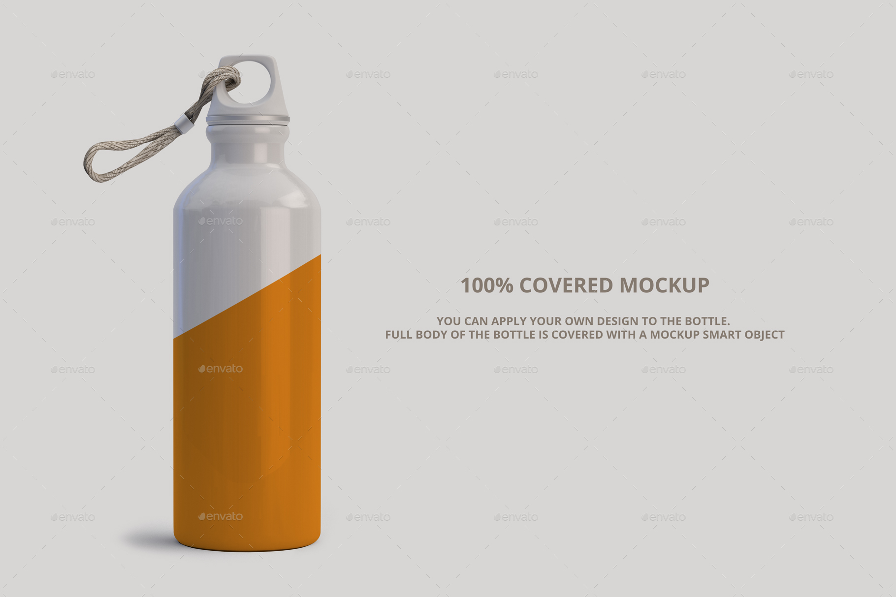 Download Aluminum Water Bottle Mockup by pmvch | GraphicRiver