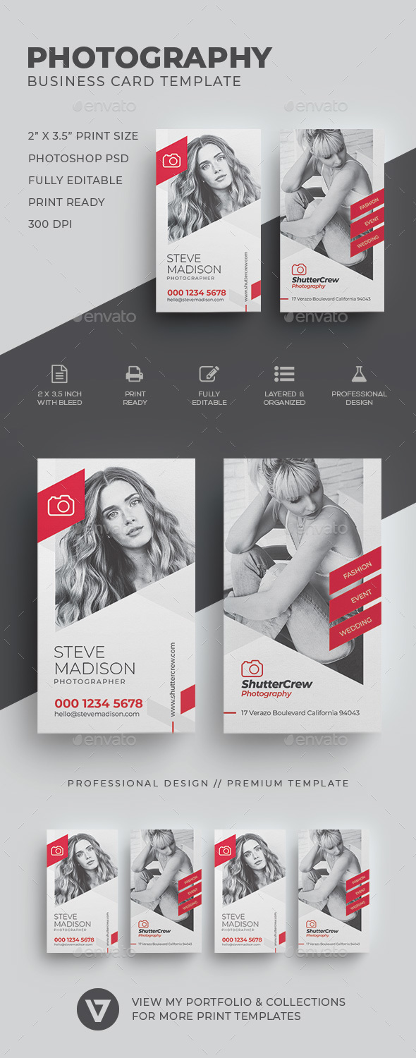 Photography Business Card - Industry Specific Business Cards