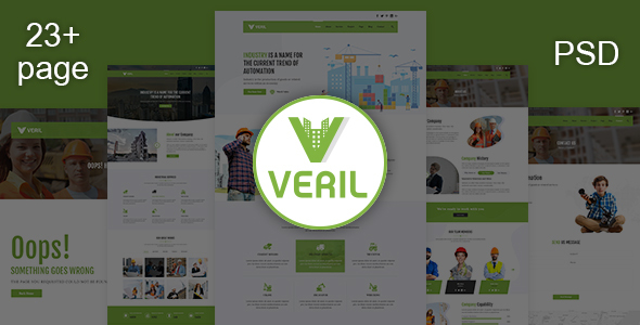 Veril - Construction - ThemeForest 22428258