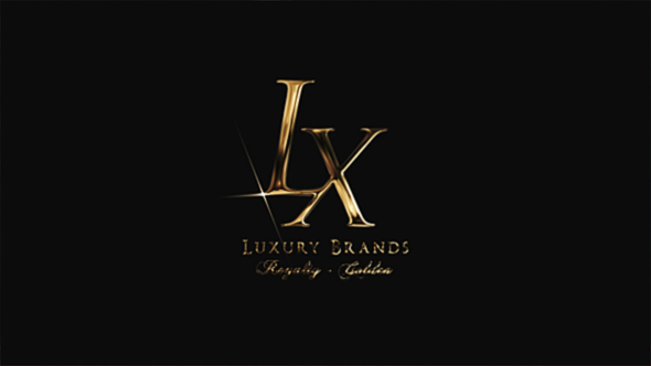Golden Luxury Logo Reveal, After Effects Project Files