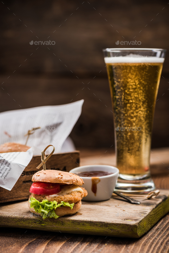 Burger menu in pub or bar Stock Photo by merc67 | PhotoDune