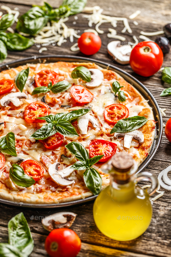 Italian pizza - Stock Photo - Images