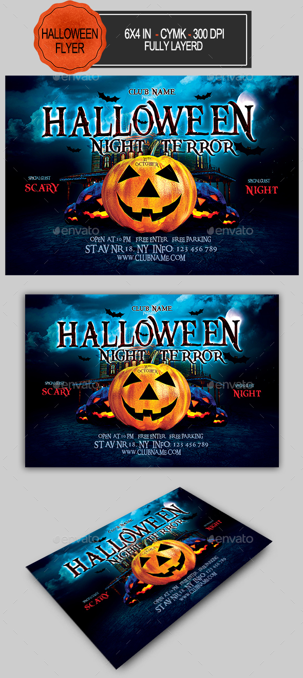 Halloween Flyer - Holidays Events