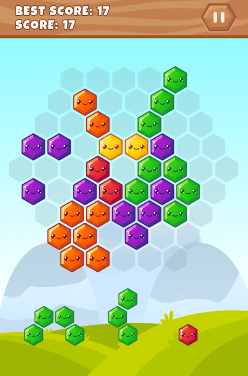 Hexa Blocks - HTML5 Puzzle Game (Construct 2/3) by redfoc | CodeCanyon