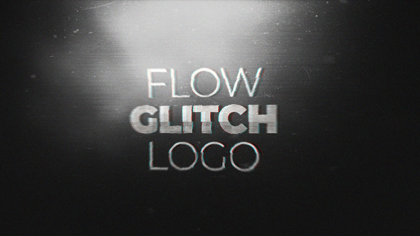 Flow Glitch Logo - VideoHive 22544227