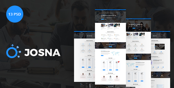 Josna | Corporate and Business PSD Template