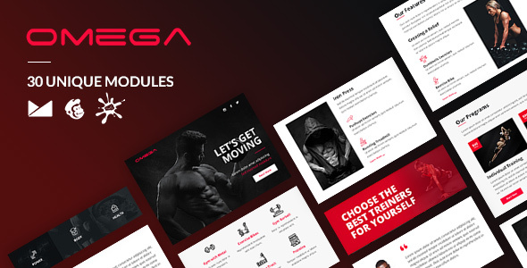 Omega Email-Template + - ThemeForest 22552517