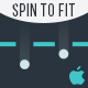 Spin to fit - Fun Arcade Game IOS Template easy to reskine AdMob