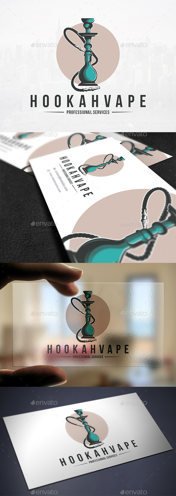 Shisha Hookah Logo Template - Objects Logo Templates