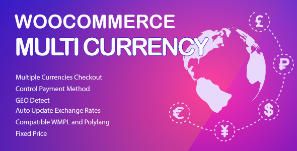 WooCommerce Multi Currency - Currency Switcher - CodeCanyon Item for Sale