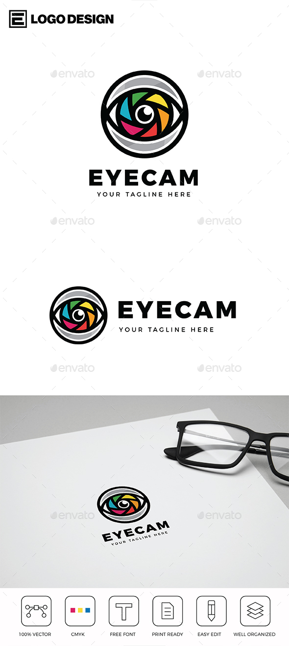Eye Camera Logo - Abstract Logo Templates