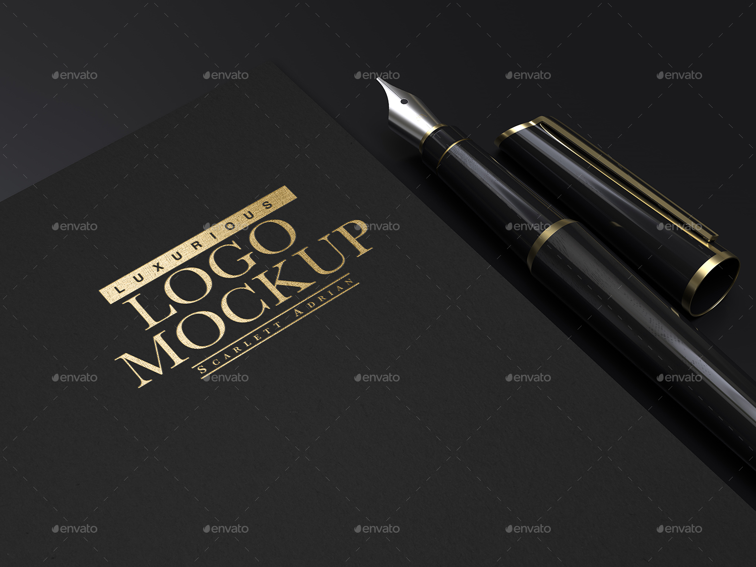 Download Luxury Logo Mock Up V1 By Scarlettadrian Graphicriver