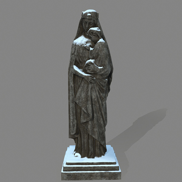 Woman_Statue - 3Docean 22556103