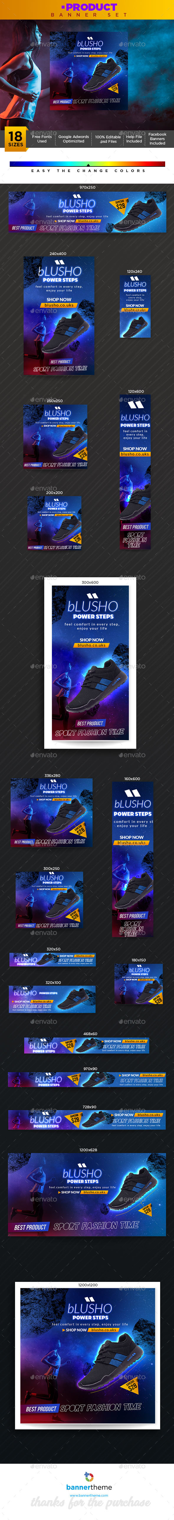 Product Banner - Banners & Ads Web Elements