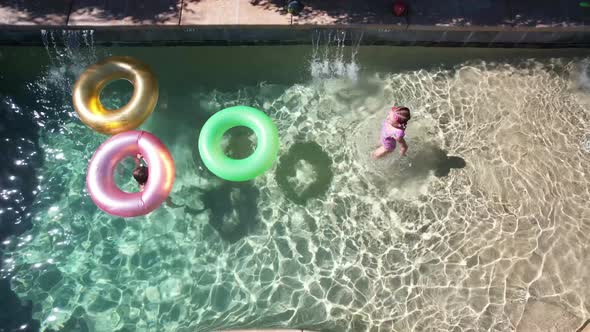 Top Down Pool View