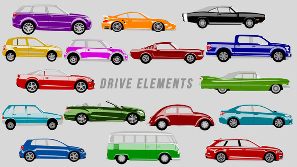 Drive Elements - VideoHive 21624301