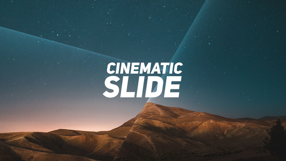 Abstract Cinematic Slideshow - VideoHive 22127795