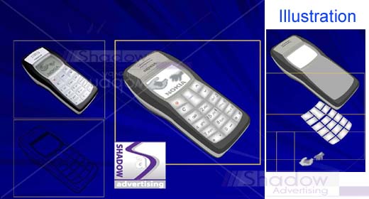 Nokia Mobile Illustration