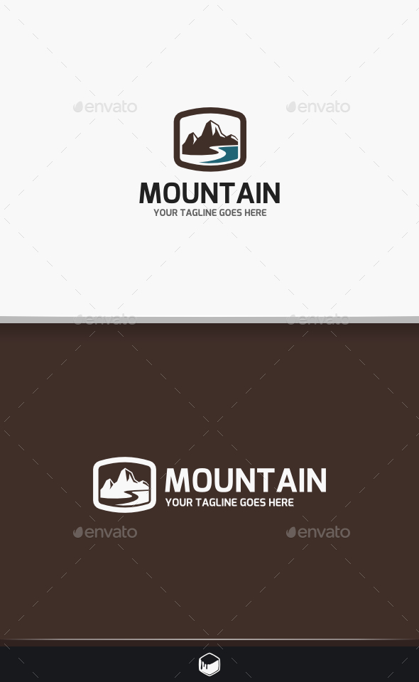 Mountain Logo - Nature Logo Templates