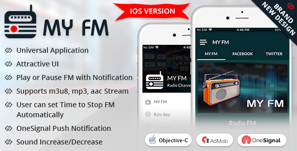 My FM iOS - CodeCanyon Item for Sale