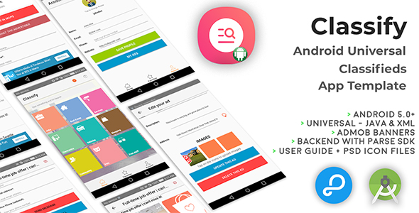 Classify Android - CodeCanyon 17647743