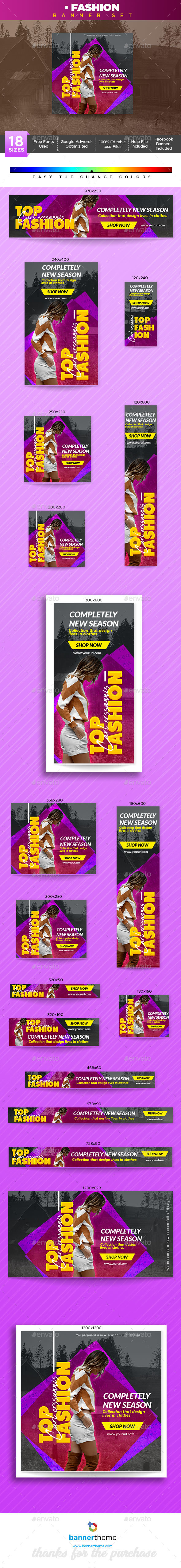 Fashion Banner - Banners & Ads Web Elements
