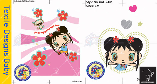 Textile Designs Baby