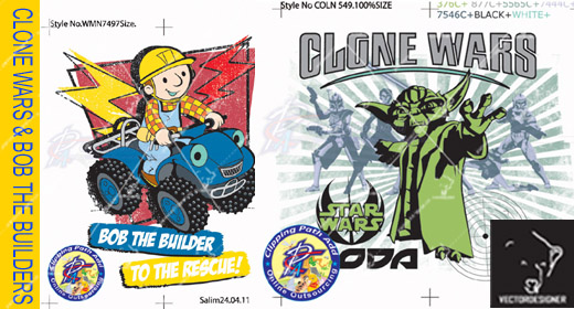 Textile Designs_CLONE WARS