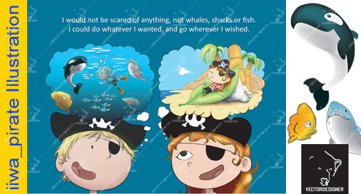 iiwa_pirate Illustration