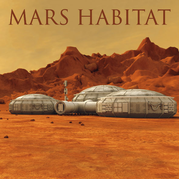 3D Mars Environment - 3Docean 22560779