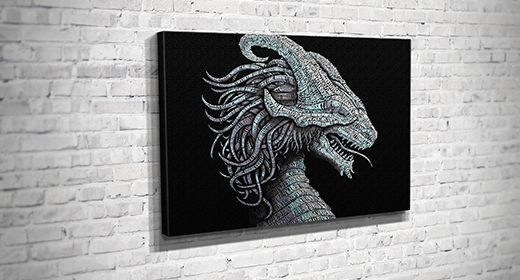 Collection of Canvas Mockups