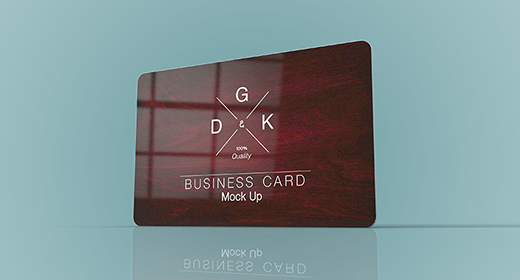 Collection of Business Cards Mockups