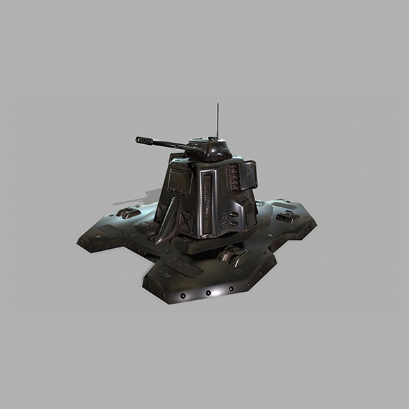 Missile _Turret - 3Docean 22561066