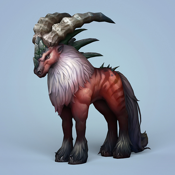 Fantasy Monster Mouflon - 3Docean 22561694