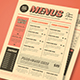 Retro Menus, Print Templates | GraphicRiver