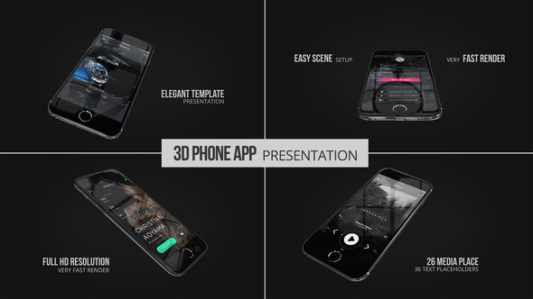3D Phone App - VideoHive 22430250