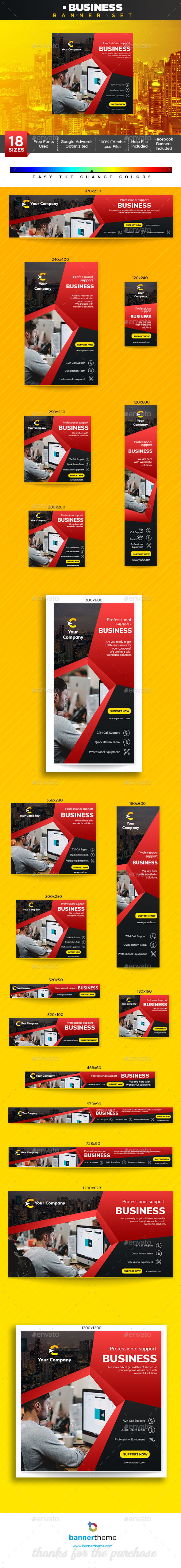 Business Banner - Banners & Ads Web Elements