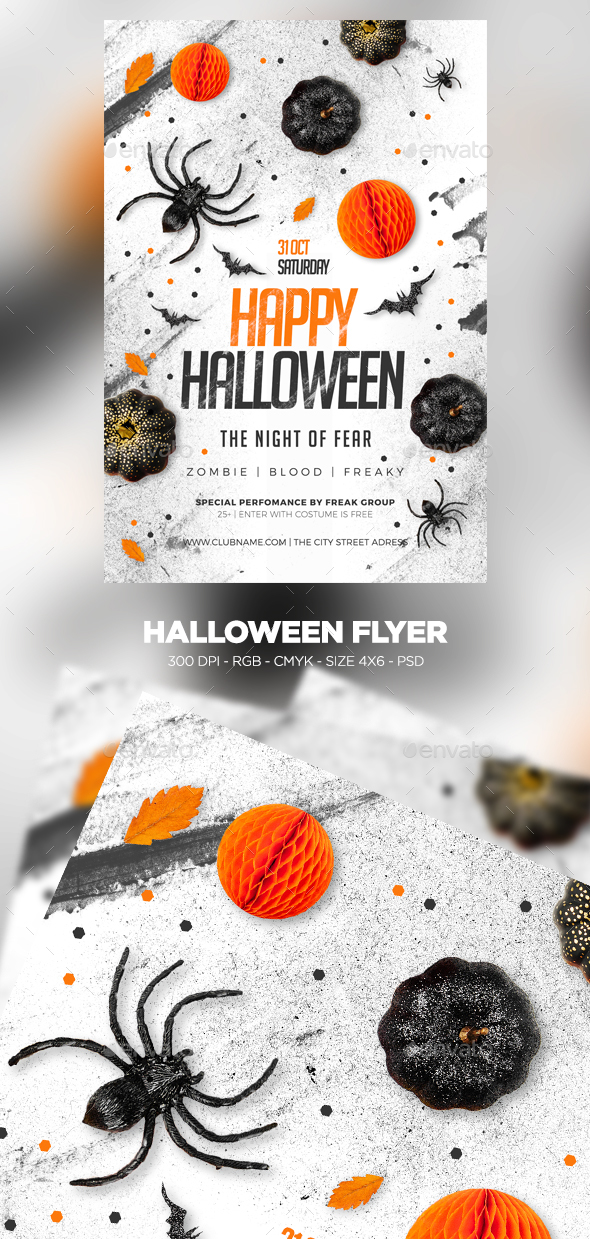Halloween Flyer - Clubs & Parties Events
