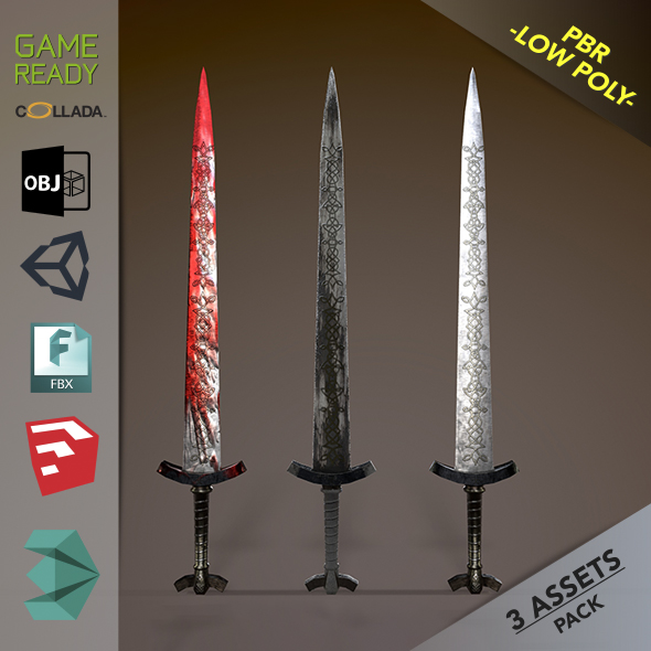 Long Sword - 3Docean 22564568