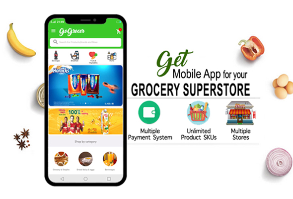 Grocery Store Android Apps with 3 Native Apps - CodeCanyon Item for Sale
