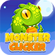 Monster Clicker Unity 2018 Game Source Code Admob Ads Ready