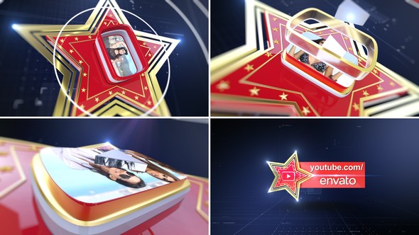 Star YouTube Opener - VideoHive 22567448