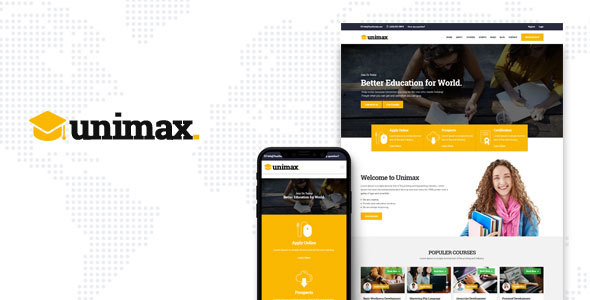 Incredible Unimax | Education HTML Template