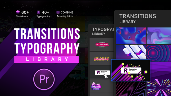 Essential Transitions & Typography | MOGRT