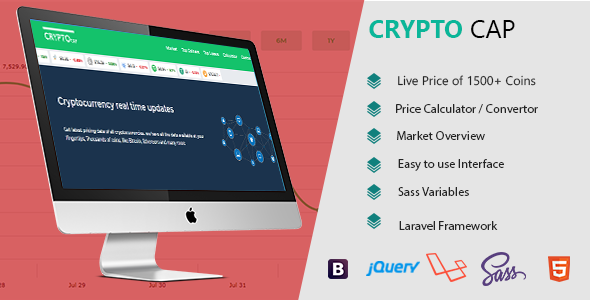 Crypto Cap - Cryptocurrencies Realtime Prices, Charts, Market Caps and more
