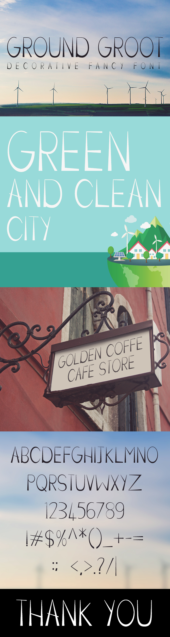 Ground Groot - Font - Decorative Fonts