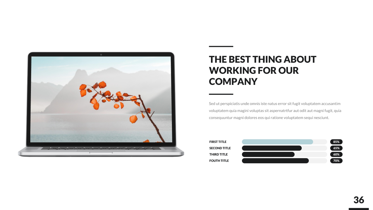 Magic Minimal Google Slides Presentation Template, Presentation Templates