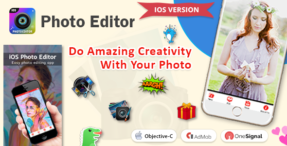 iOS Photo Editor - CodeCanyon Item for Sale