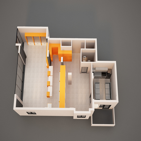 3d Pharmacy Interior Model By Arkeatip 3docean