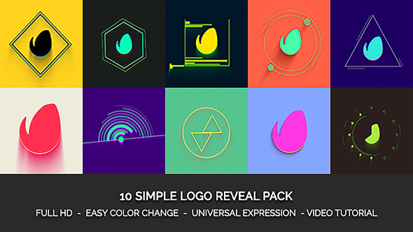 Simple Logo Reveal Pack Mogrt